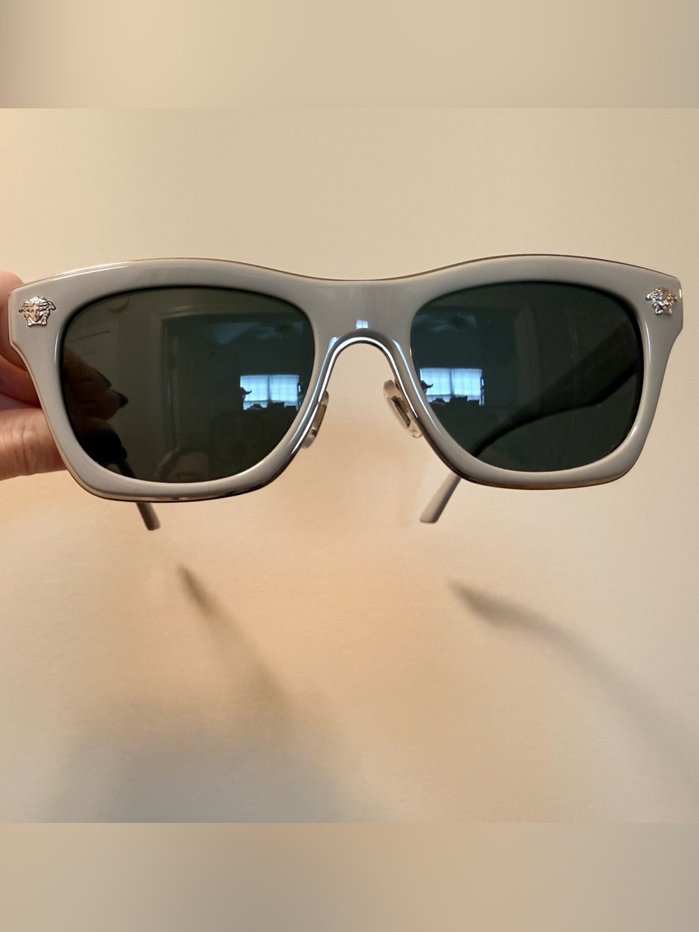 *New* Authentic Versace - Sunglasses with case, box, and outer sleeve.